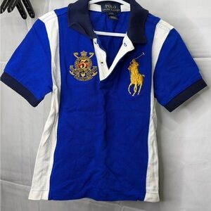 Polo by Ralph Lauren Kids Royal Blue and White Polo Shirt